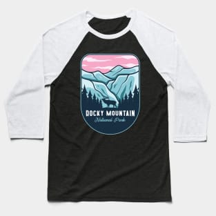 Rocky Mountain National Park Baseball T-Shirt